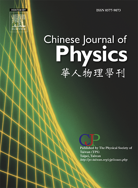 Go to journal home page - Chinese Journal of Physics